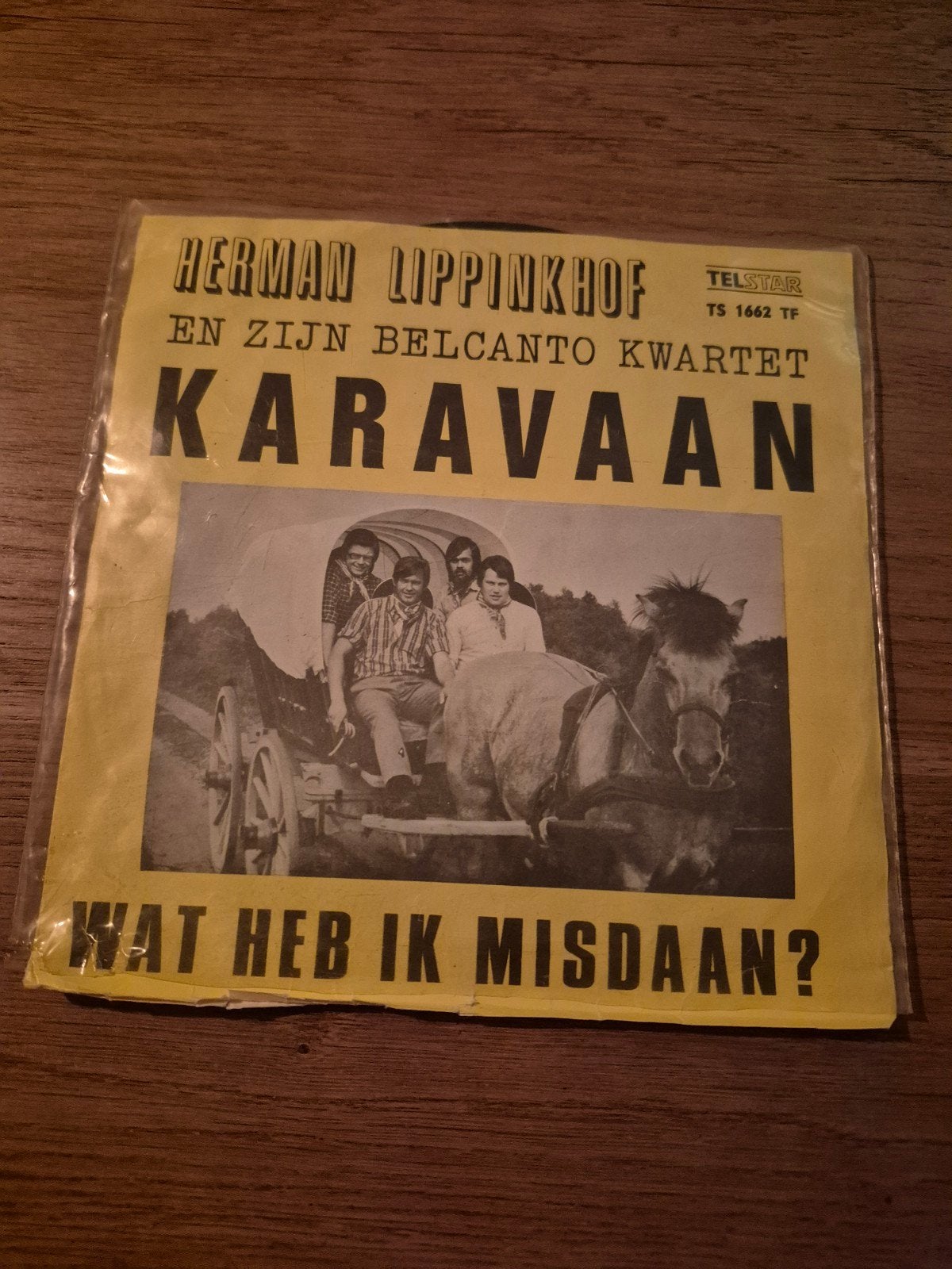 Herman Lippinkhof - Karavaan / Wat Heb Ik Misdaan? (Single), Cd's en Dvd's, Vinyl Singles, Gebruikt, 7 inch, EP, Schlager