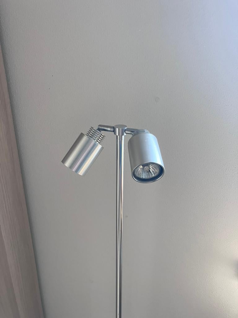 Staande leeslamp, Ophalen, Zo goed als nieuw, Metaal, Modern