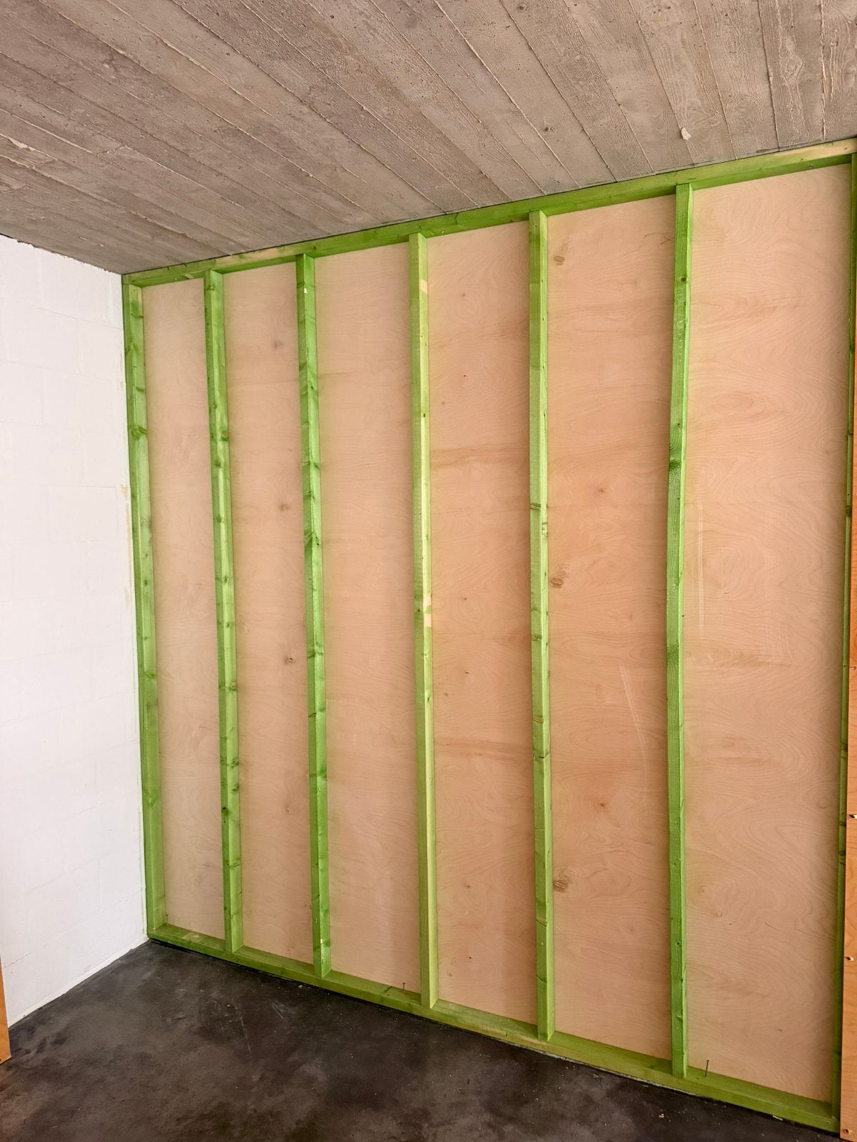 Berken Multiplex platen van Wand met Schuifdeur en Rails, Ophalen, Gebruikt, Minder dan 25 mm, Overige typen