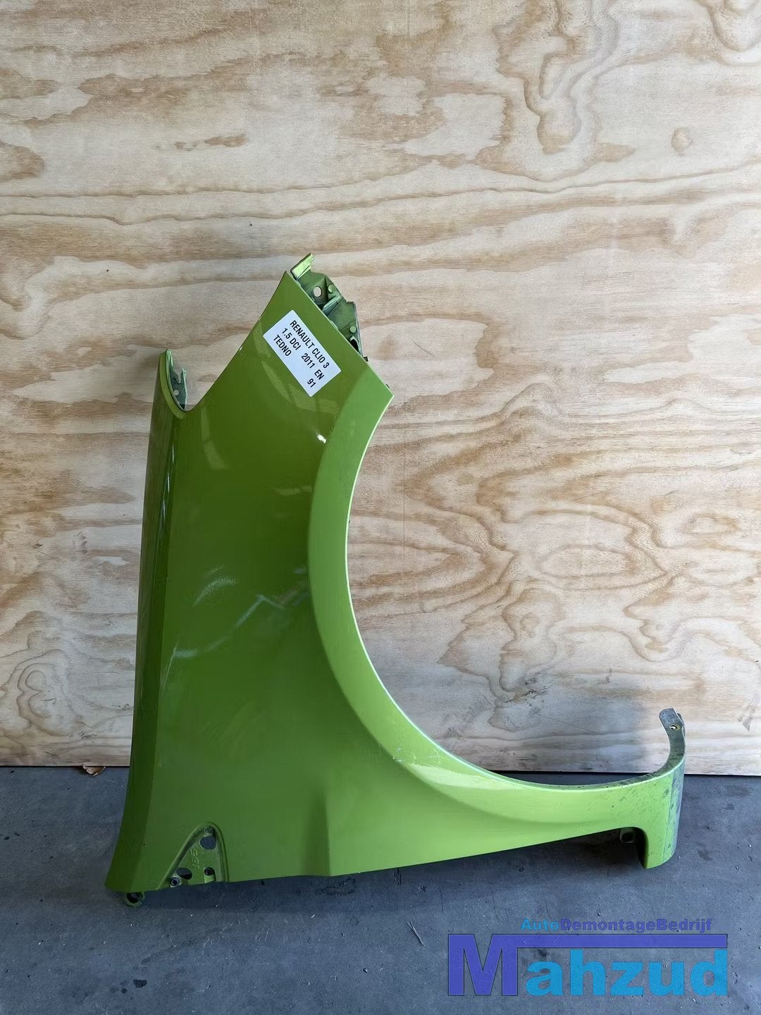 RENAULT CLIO 3 Groen TEDNO TEDN0 rechts voorscherm 2010-2014, Renault Group, Gebruikt, Contact.group@renault.com, Renault