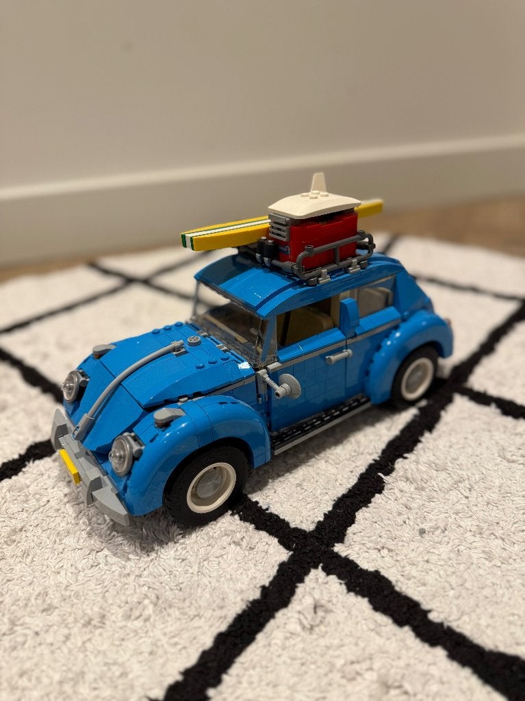 Heel goed blauw Lego Creator Expert VW Beetje 10252 set auto, Compleet, Lego, Ophalen of Verzenden, Zo goed als nieuw