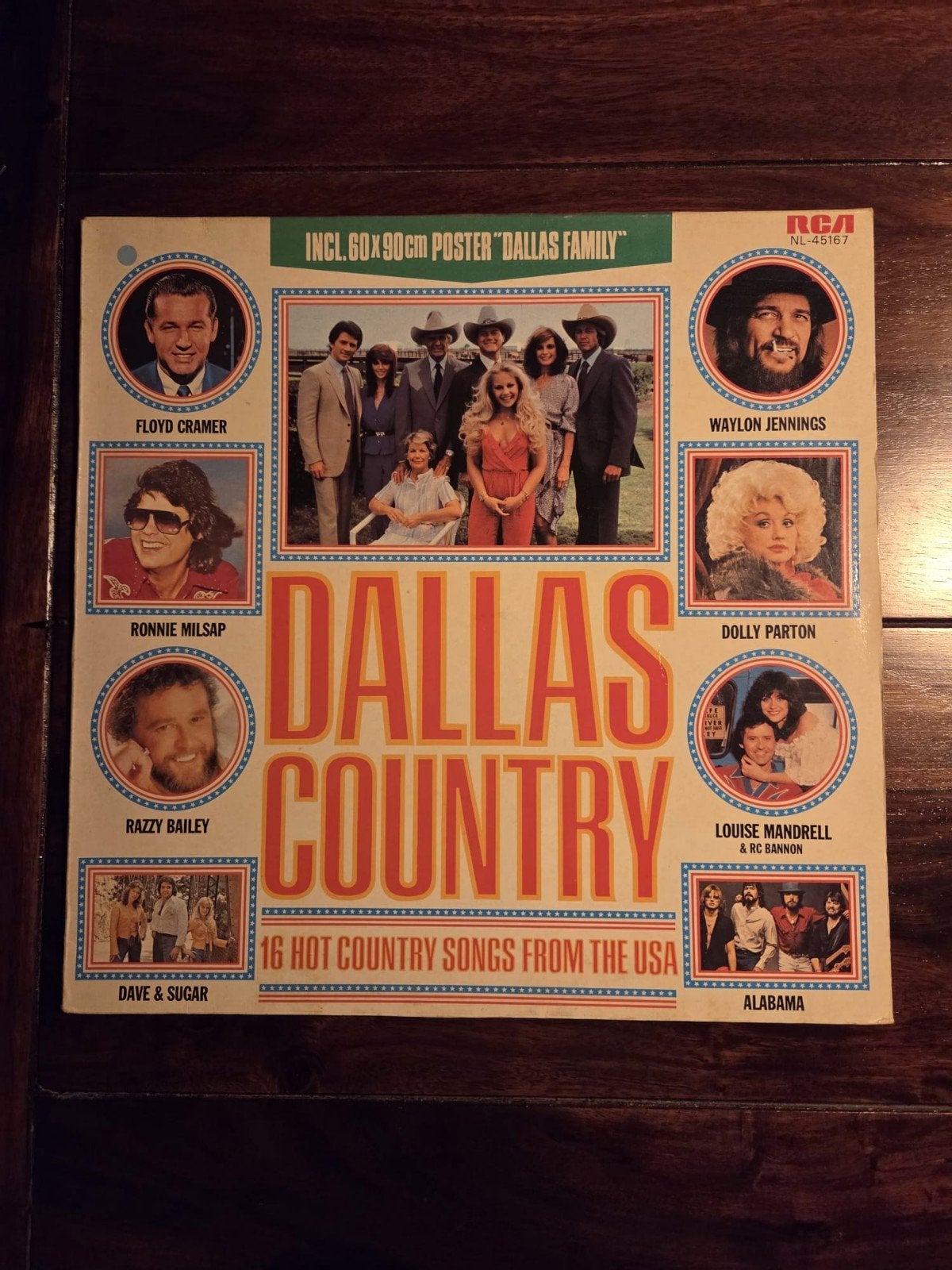 Dallas country 16 hot country songs LP, Ophalen of Verzenden, 12 inch