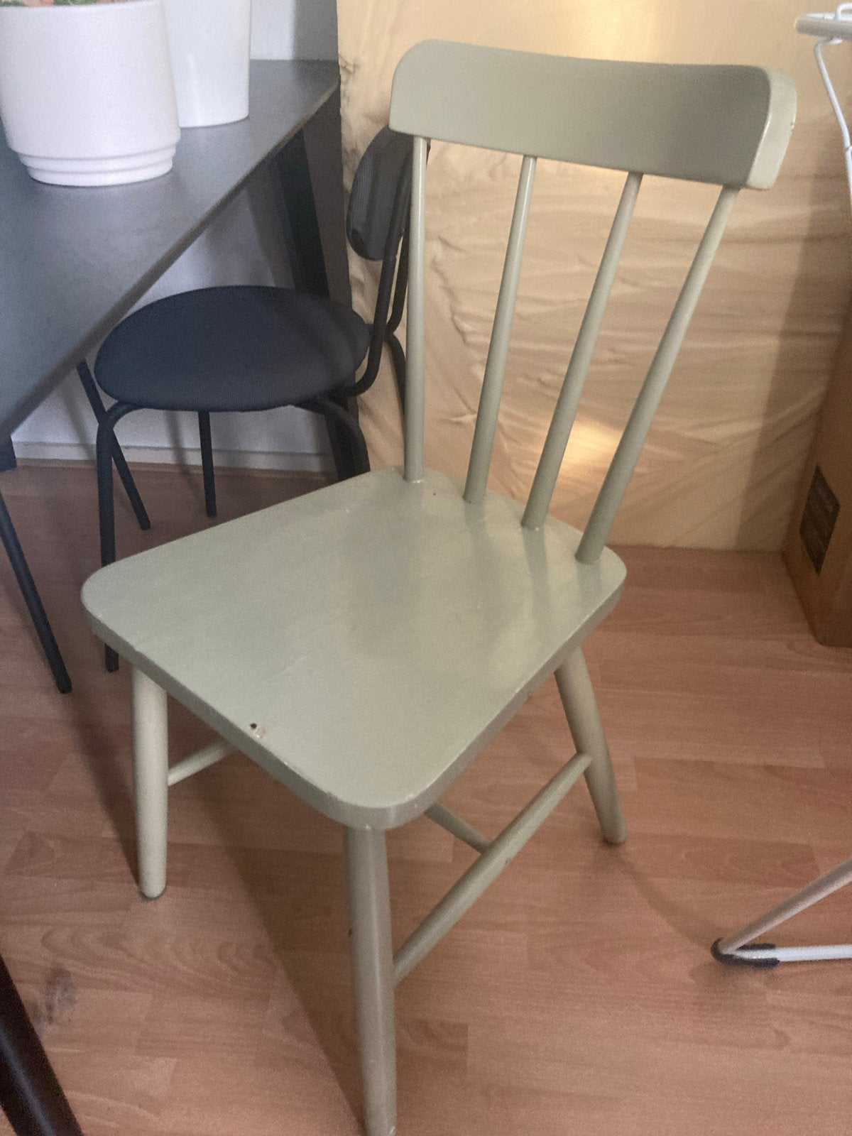 4 stoelen - Gratis af te halen, Huis en Inrichting, Stoelen, Ophalen, Gebruikt, Overige kleuren, Vier