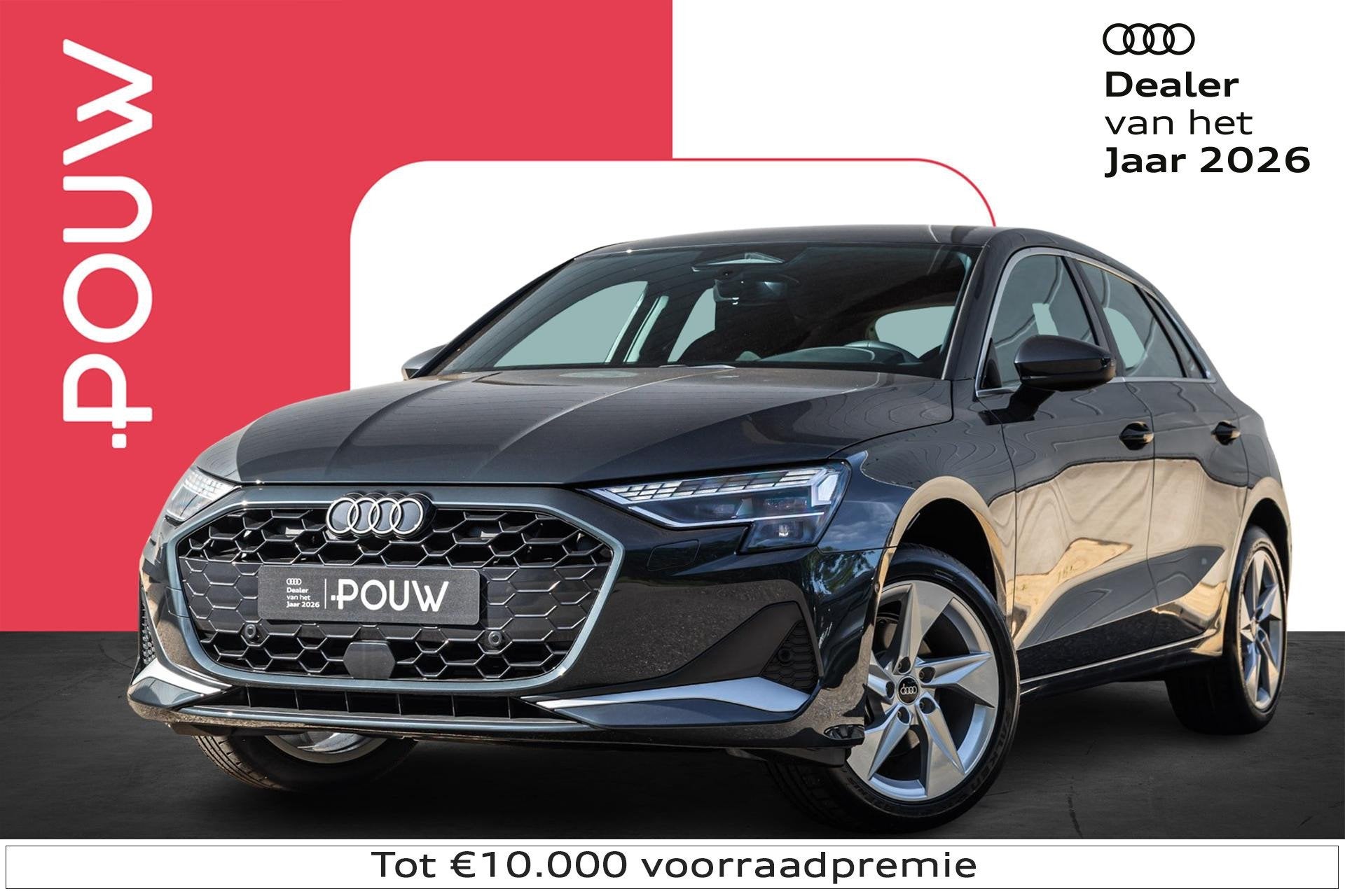 Audi A3 Sportback 30 TFSI 115pk Advanced Edition | Assistent, 4 cilinders, 1290 kg, 116 pk, Bedrijf