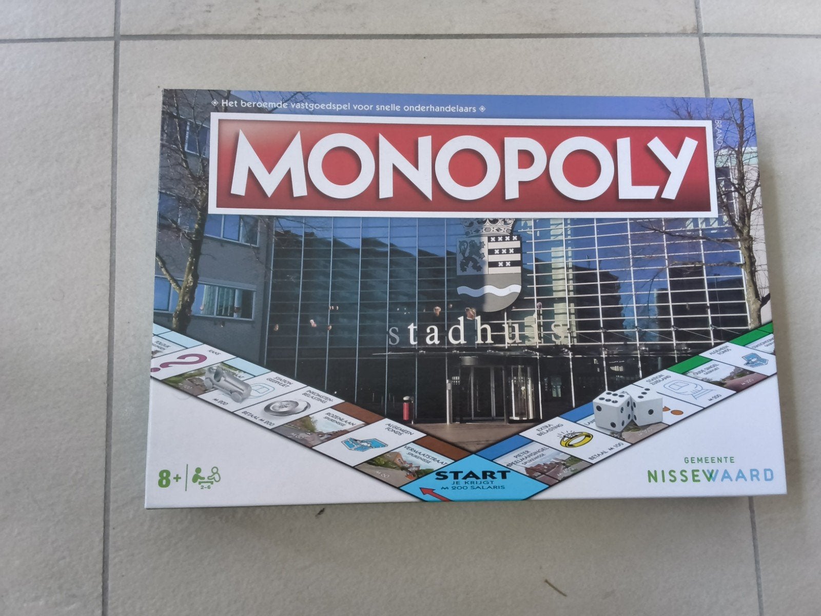 monopoly gemeente nissewaard, Ophalen, Zo goed als nieuw