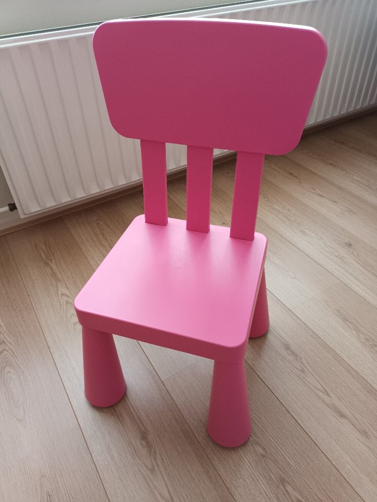 IKEA Mammut kinderstoel roze, Ophalen, Zo goed als nieuw, Overige typen
