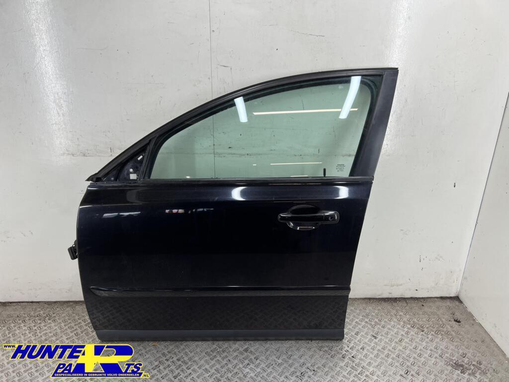 Portier LV zwart 452-46 Volvo V50/S40 ('04-'12), Gebruikt, Deur, Voor, Ophalen of Verzenden