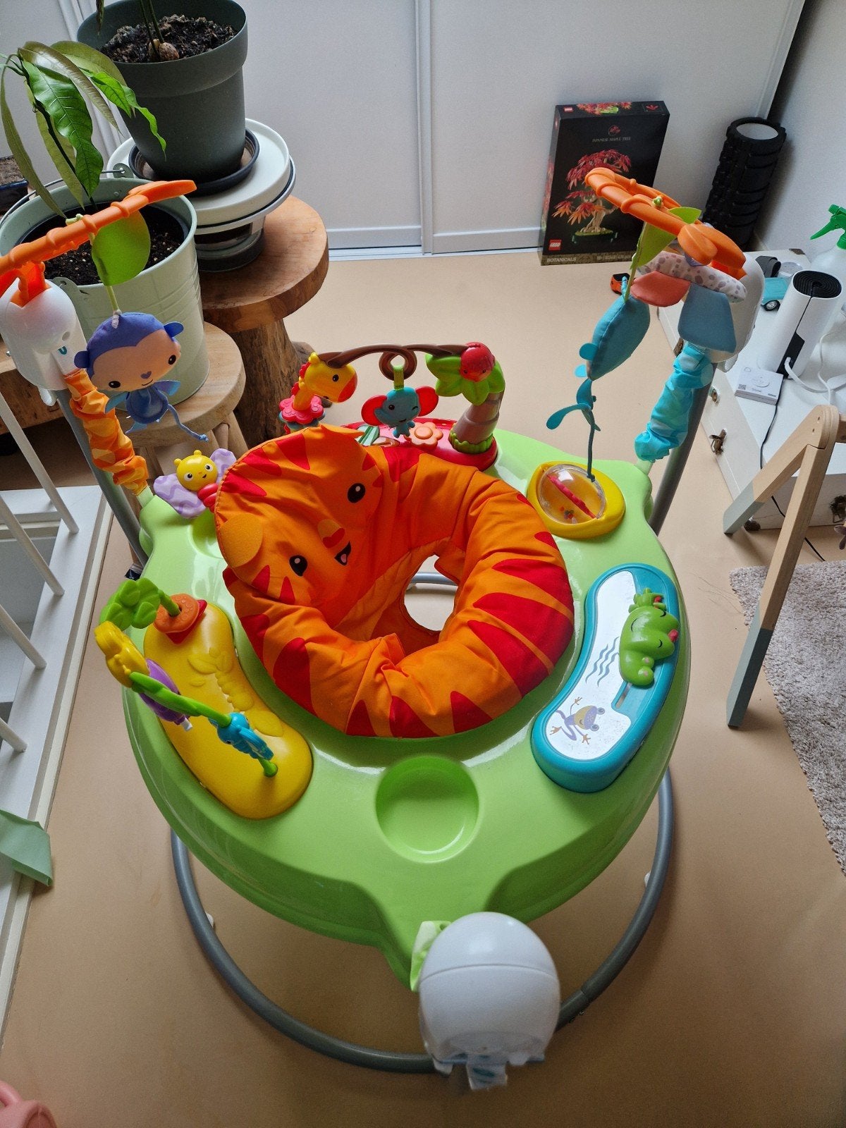 Fisher Price Jumperoo inclusief met doos, Ophalen of Verzenden, Gebruikt
