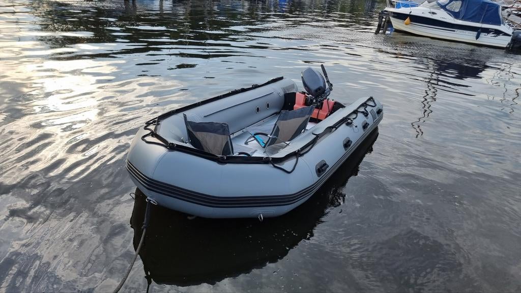 BBLine 420 Heavy Duty rubberboot met 8pk Yamaha 4 takt, Ophalen, Benzine, Aluminium