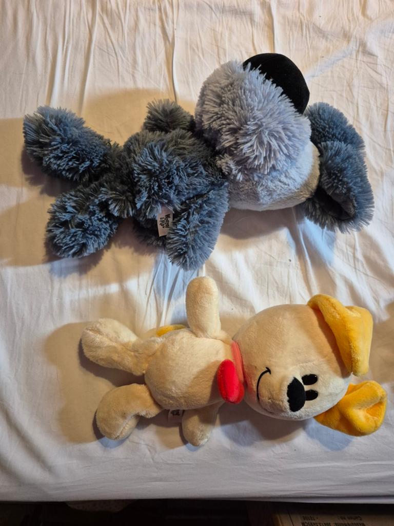 Woezel en pip knuffel, Overige merken, Blauw, Middelgroot (20 tot 80 cm), Hond