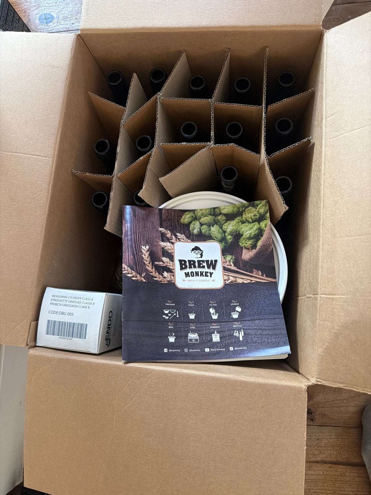 Brew Monkey Bierbrouwkit - Compleet Pakket, Ophalen, Zo goed als nieuw