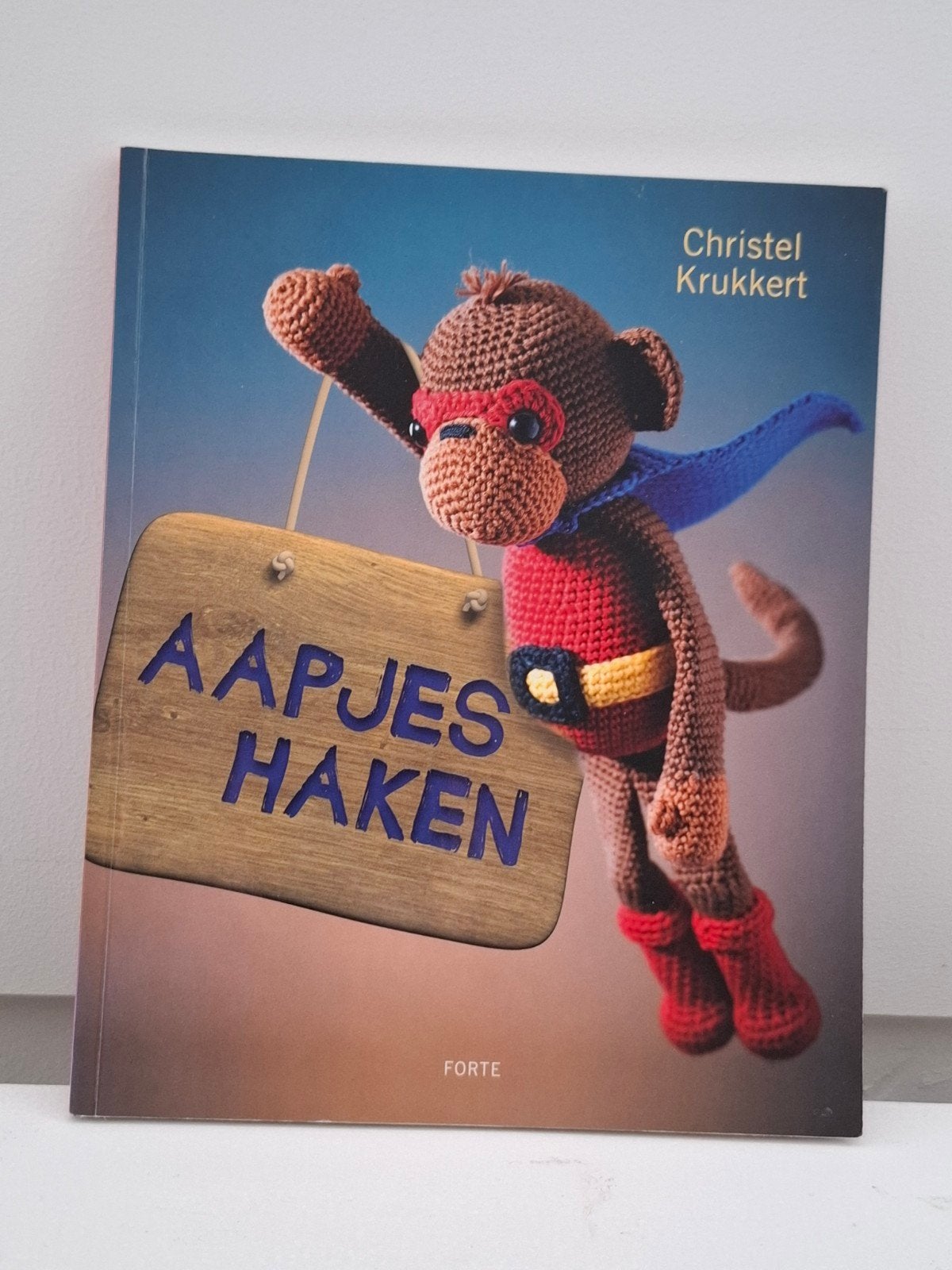 Haakboekje Aapjes haken!, Ophalen of Verzenden, Gebruikt, Haken, Patroon of Boek