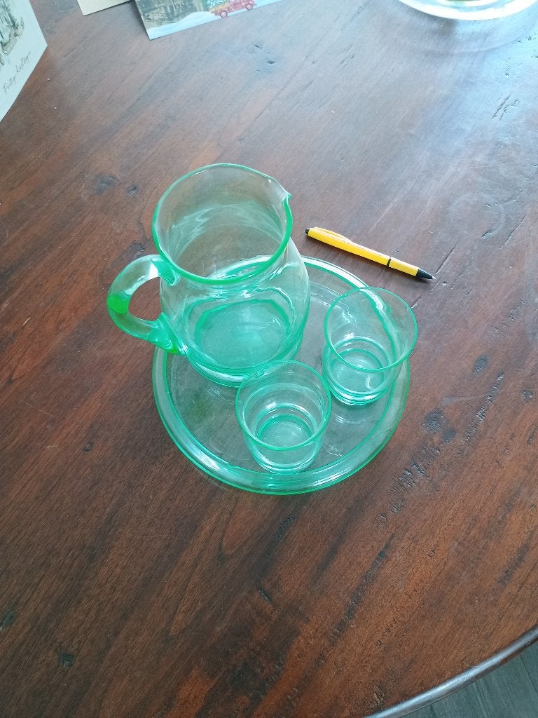 Glas set, Antiek en Kunst, Antiek | Glas en Kristal, Ophalen