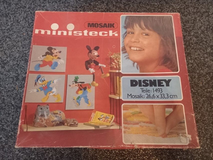 * Ministeck Mosaik Disney vintage, nr. 054 70/80’s *, Verzenden, Gebruikt, Box-set