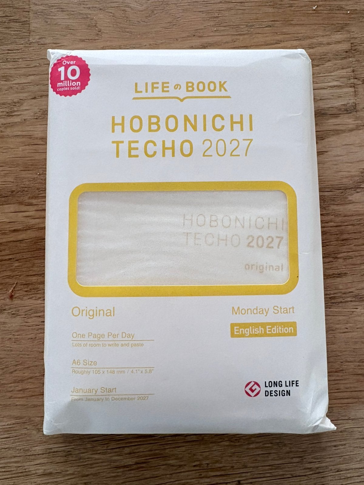 Hobonichi Techo Original A6 (Engelse editie), Diversen, Ophalen of Verzenden, Nieuw