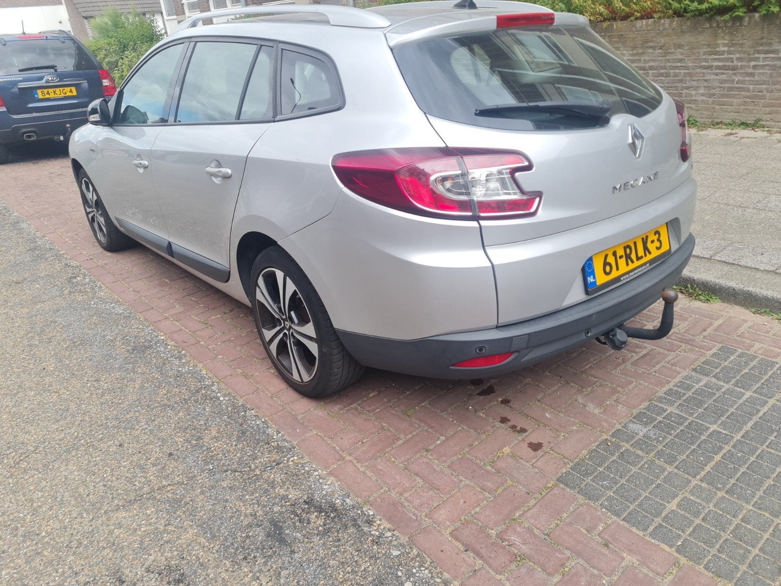 Renault Mégane 1.4 16V TCE 96KW Estate 2011 Grijs, Auto's, Renault, Voorwielaandrijving, 4 cilinders, Leder en Stof, Origineel Nederlands