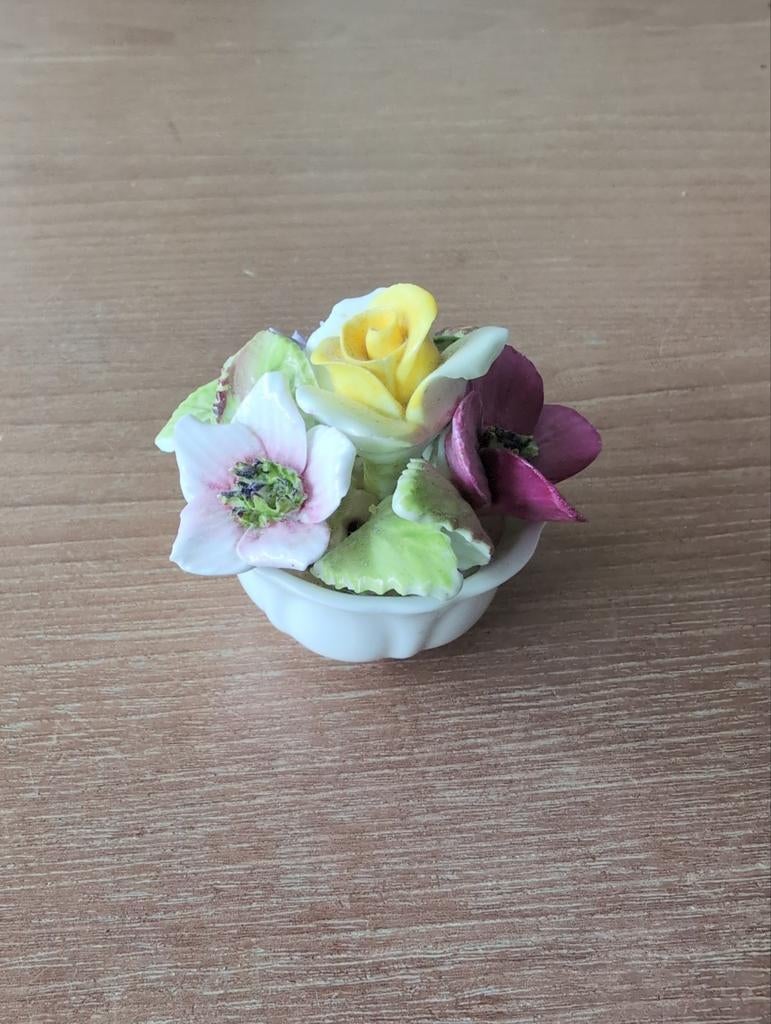 Coalport porselein bloemen, Ophalen of Verzenden
