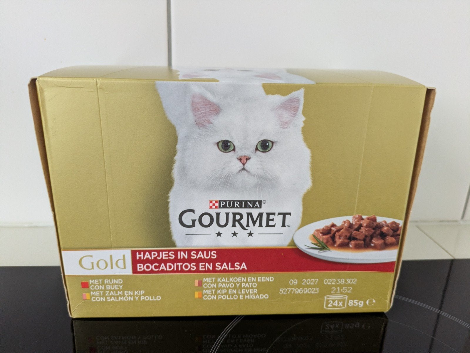 Gourmet gold kattenvoer 24 blikjes, Ophalen of Verzenden, Nieuw