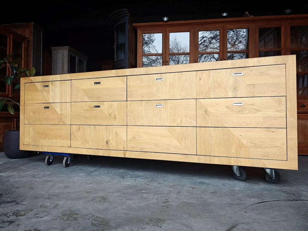 XXXL Toonbank | Kookeiland | Balie | Visgraat #1318, Huis en Inrichting, Kasten | Overige, Niet ingevuld, Gebruikt, Niet ingevuld