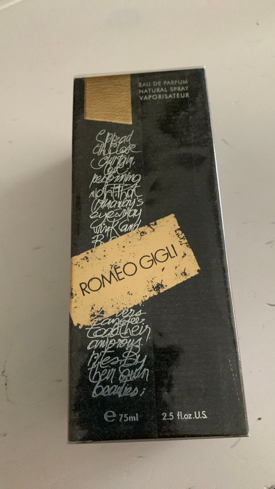 Romeo Gigli Eau de Parfum 75ml - Nieuw in doos, Ophalen of Verzenden, Nieuw