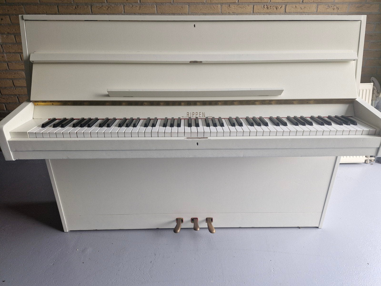 Rippen Piano - Wit, Ophalen, Gebruikt, Wit, Piano