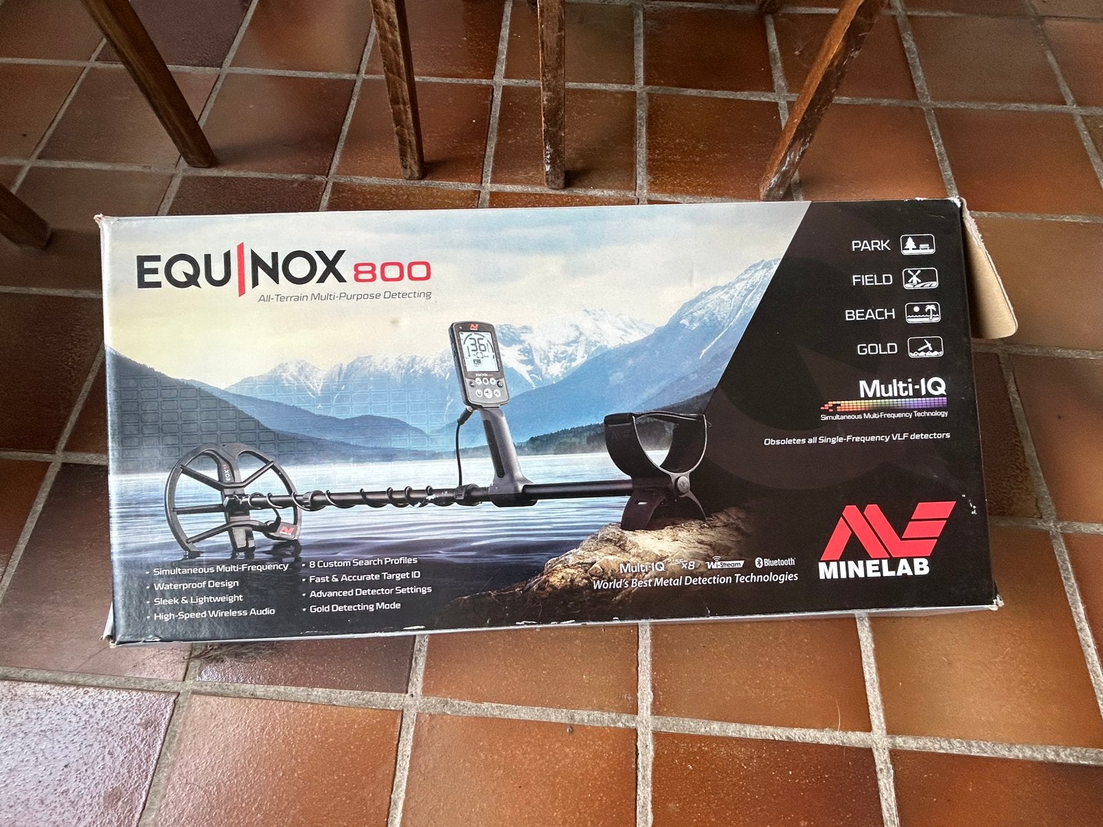Minelab equinox 800  en de vanquish 340, Hobby en Vrije tijd, Ophalen, Zo goed als nieuw