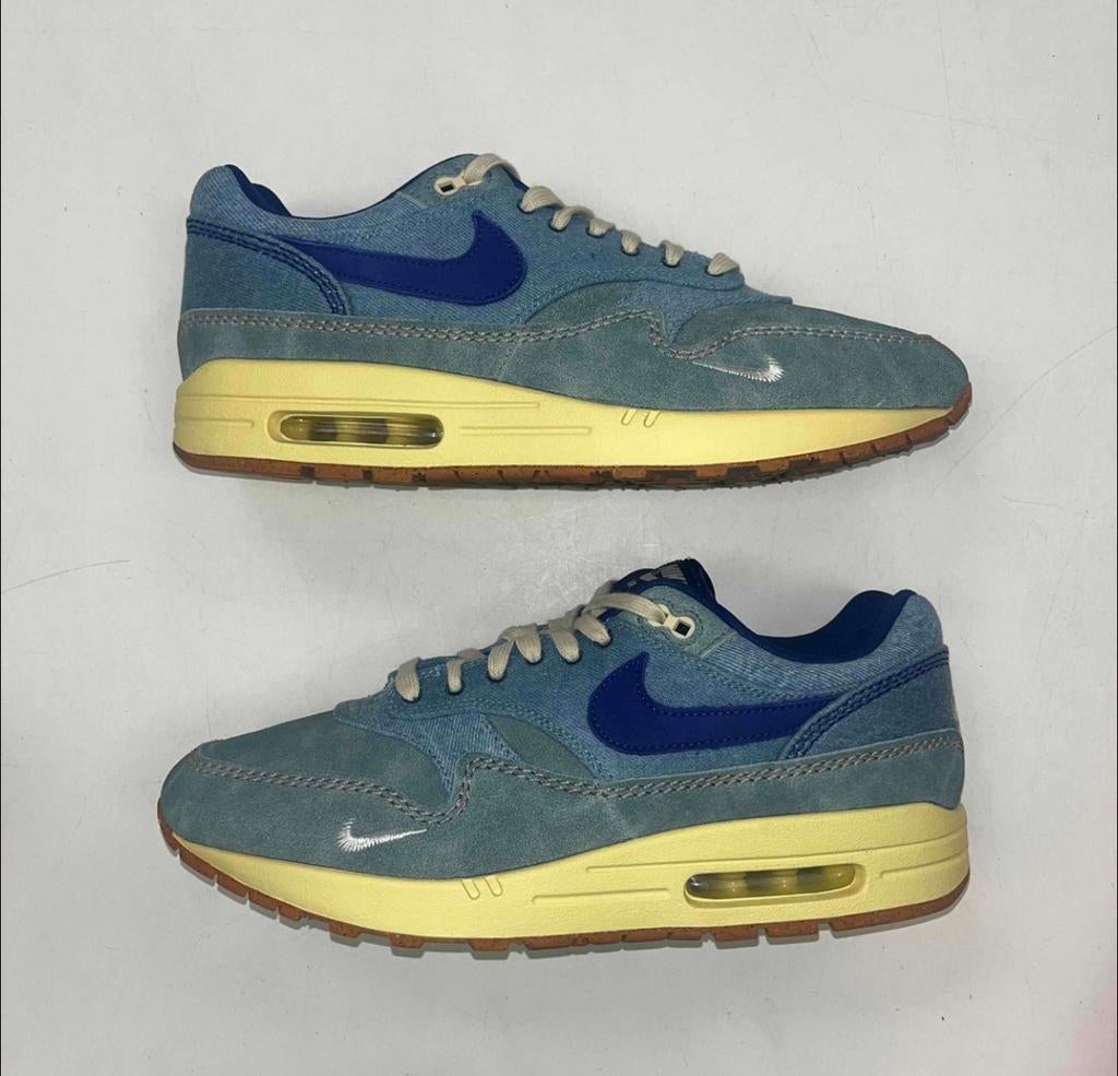 Nike air Max 1 Denim maat 45.5, Kleding | Heren, Schoenen, Ophalen of Verzenden, Nieuw, Blauw