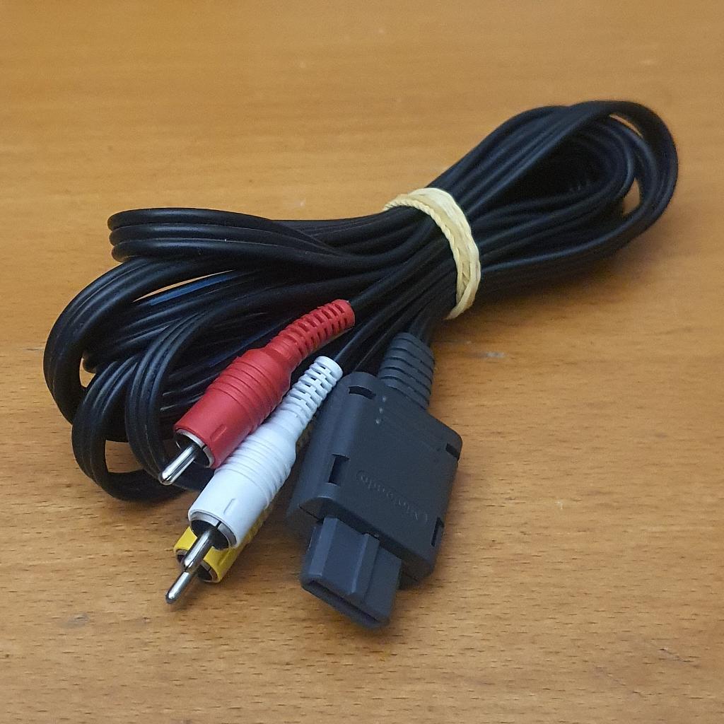 Originele Nintendo Gamecube SNES AV-Kabel, Spelcomputers en Games, Games | Nintendo GameCube, Avontuur en Actie, Gebruikt, 1 speler