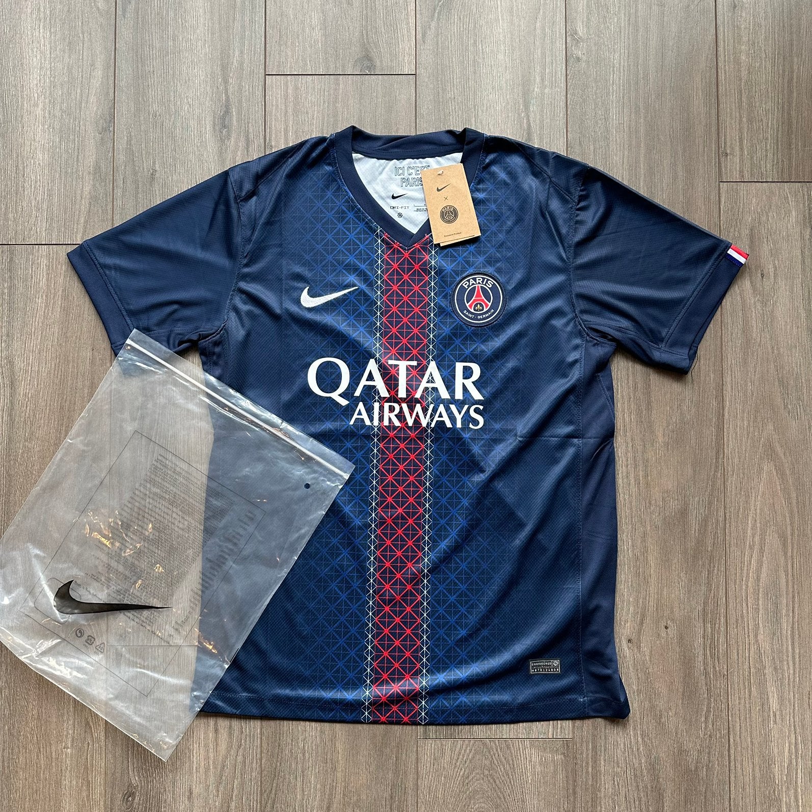 PSG Thuisshirt 2025/26 Maat L - Nieuw, Maat 52/54 (L), Blauw, Nieuw, Ophalen of Verzenden