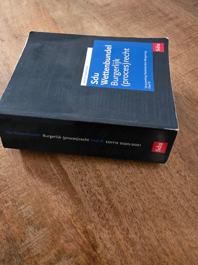 Sdu Wettenbundel 2020-2021 (set 3 ex), Ophalen of Verzenden, Zo goed als nieuw