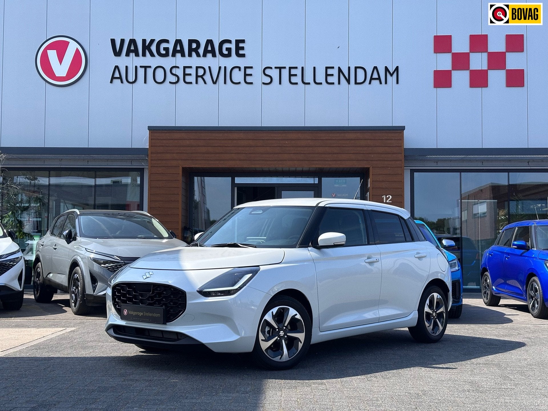Suzuki SWIFT 1.2 Style Smart Hybrid|Stoelverw|10 Jaar Garant, Auto's, Stof, 400 kg, Bedrijf, 932 kg