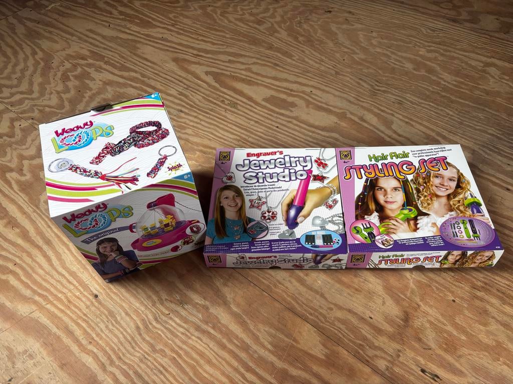 Creatieve knutselsets: Weavy Loops, Jewelry & Styling, Ophalen of Verzenden, Nieuw, Meisje