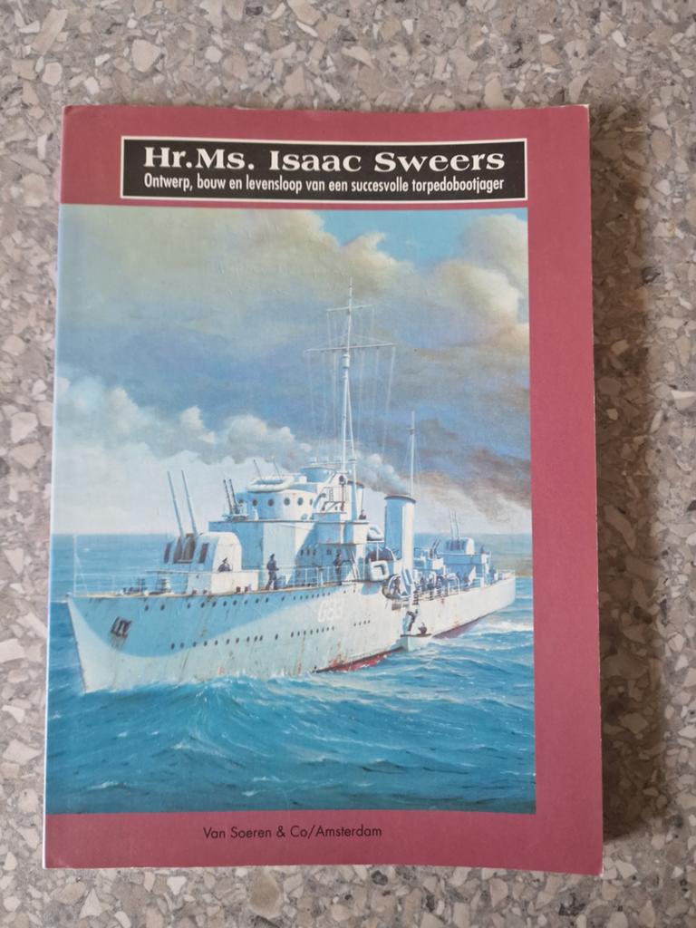 Hr.Ms Isaac Sweers torpedobootjager koninklijke marine, Verzamelen, Militaria | Tweede Wereldoorlog, Ophalen of Verzenden, Marine