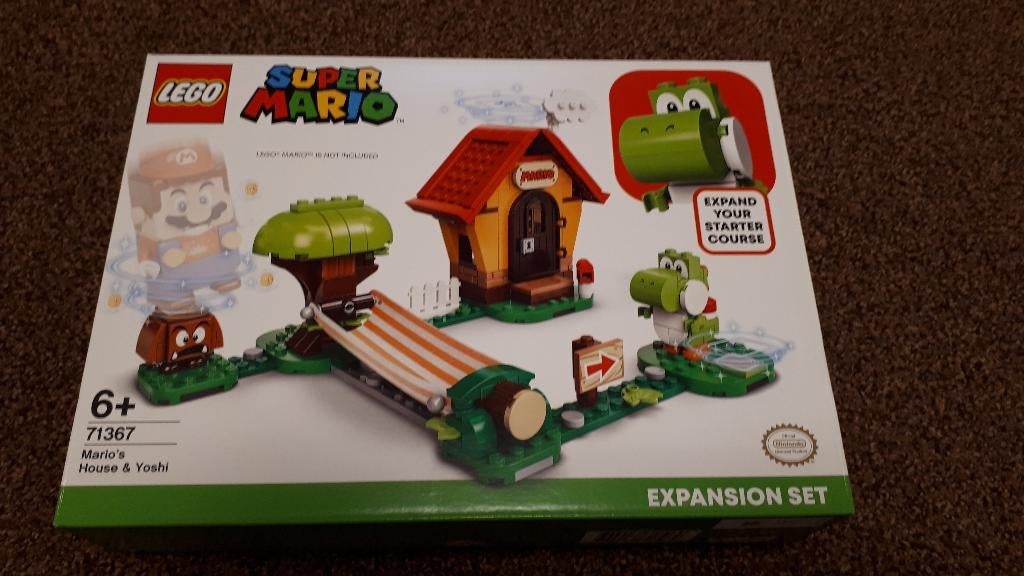 71367 Super mario Mario's huis MISB, Overige thema's, Lego, Nieuw, Ophalen of Verzenden