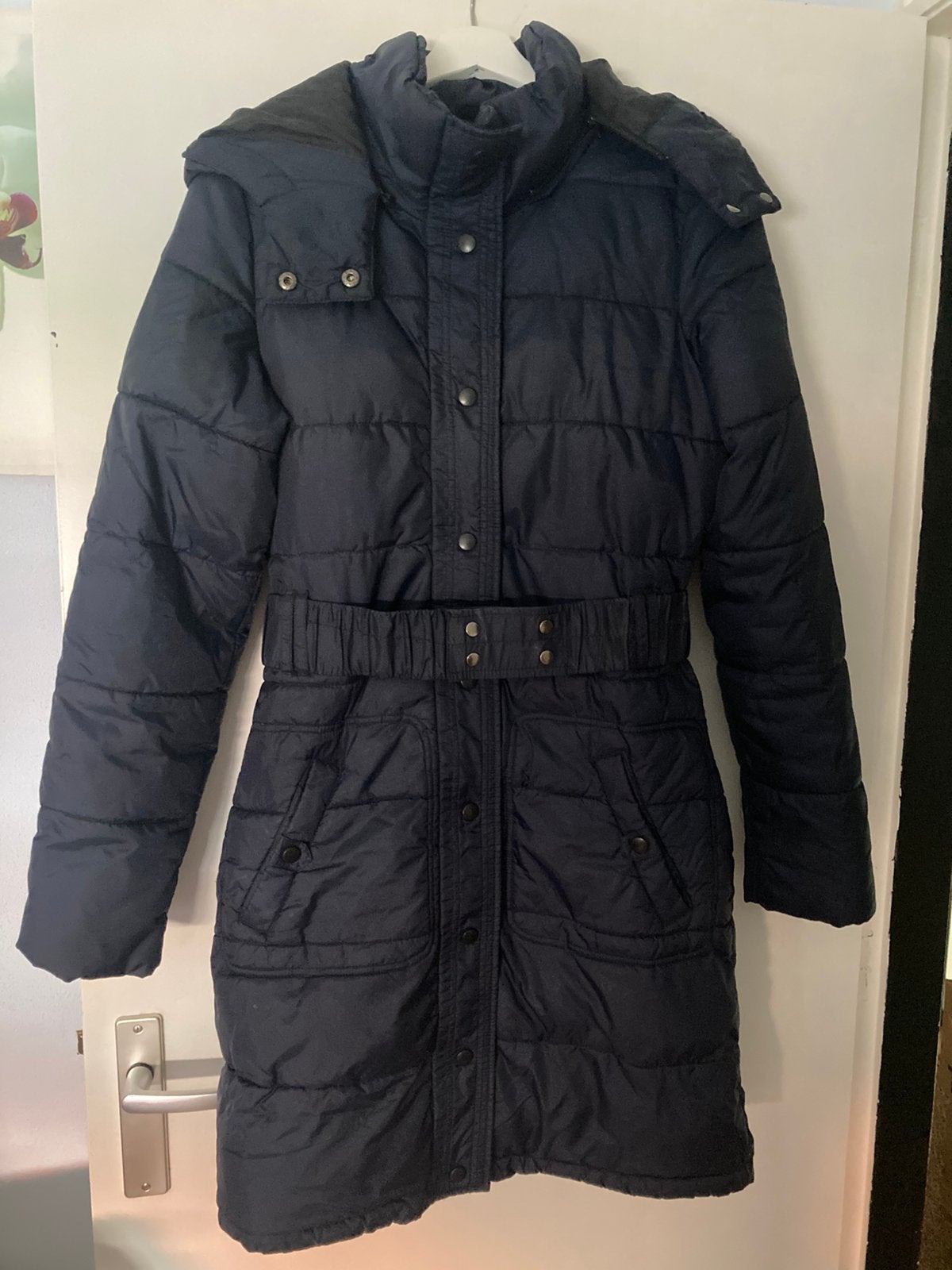 Winterjas Vero Moda maat M, Kleding | Dames, Jassen | Winter, Ophalen of Verzenden, Zo goed als nieuw, Maat 38/40 (M), Blauw