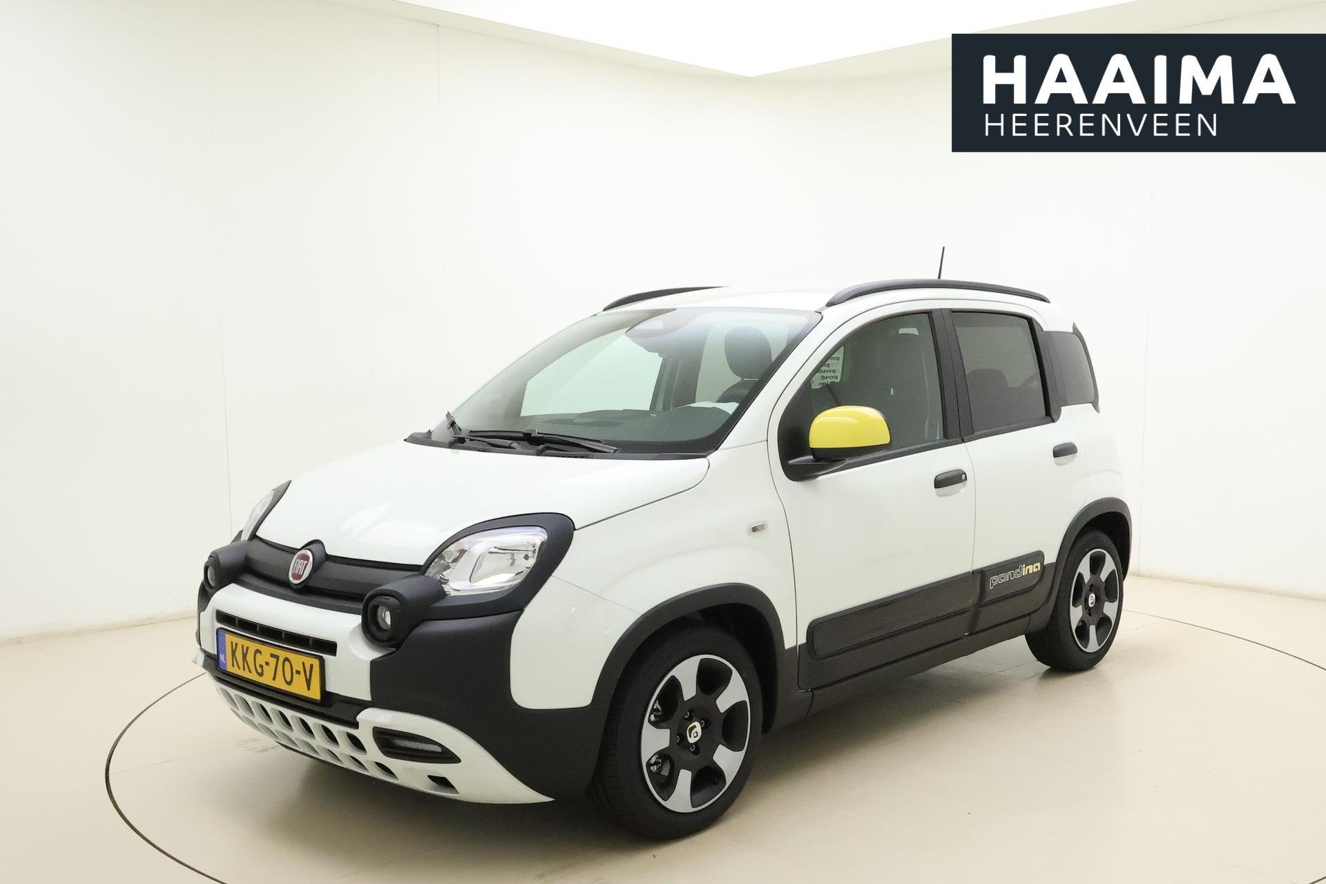 Fiat Panda 1.0 Hybrid Cross Pandina | DEMO | Airco | Apple C, Auto's, Fiat, Stof, Gebruikt, Euro 6, Panda