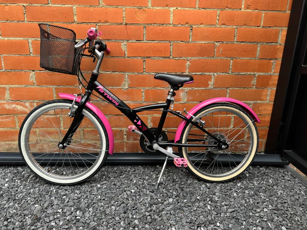 Btwin 500 20 Inch in goede staat, Ophalen, Velgrem, Versnellingen, Zo goed als nieuw