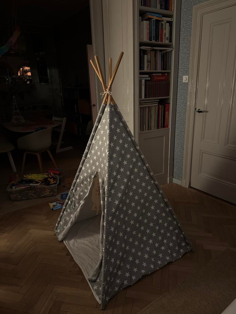 Leuke Kinder Tipi Tent met Sterrenpatroon, Kinderen en Baby's, Speelgoed | Speeltenten, Gebruikt, Ophalen