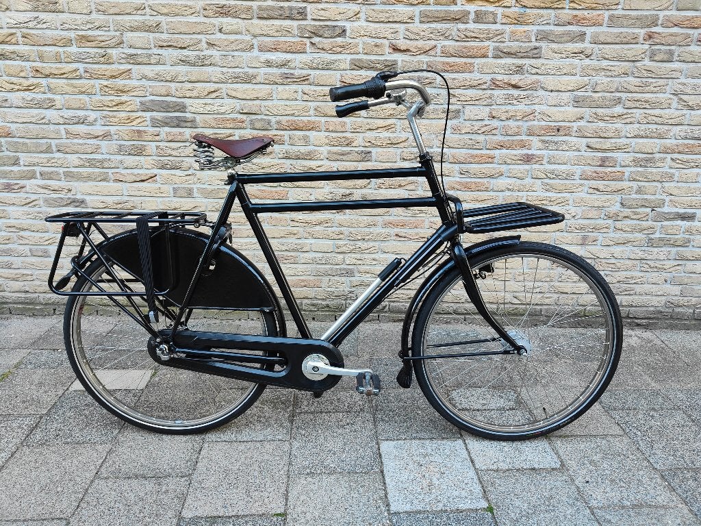 Prachtige Azor Heavy Duty herenfiets, 67cm frame, topstaat, Terugtraprem, Versnellingen, Zo goed als nieuw, 65 cm of meer