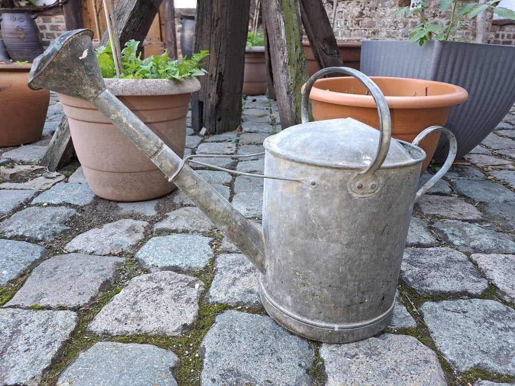 oude zinken gieter, jaren 1940-50, Ophalen of Verzenden