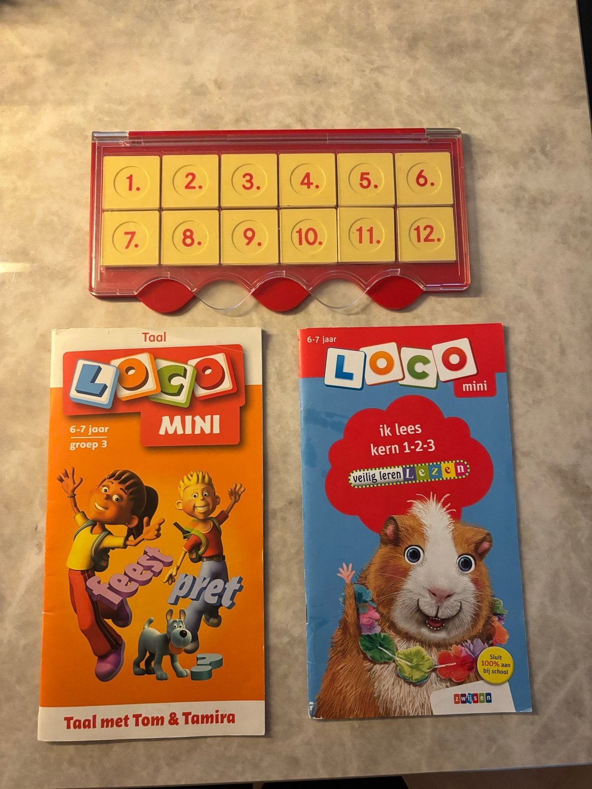 Loco Mini: Ik lees kern 1-2-3 & Leespret groep 3 (6-7 jaar), Ophalen of Verzenden, Gebruikt, Taal en Lezen