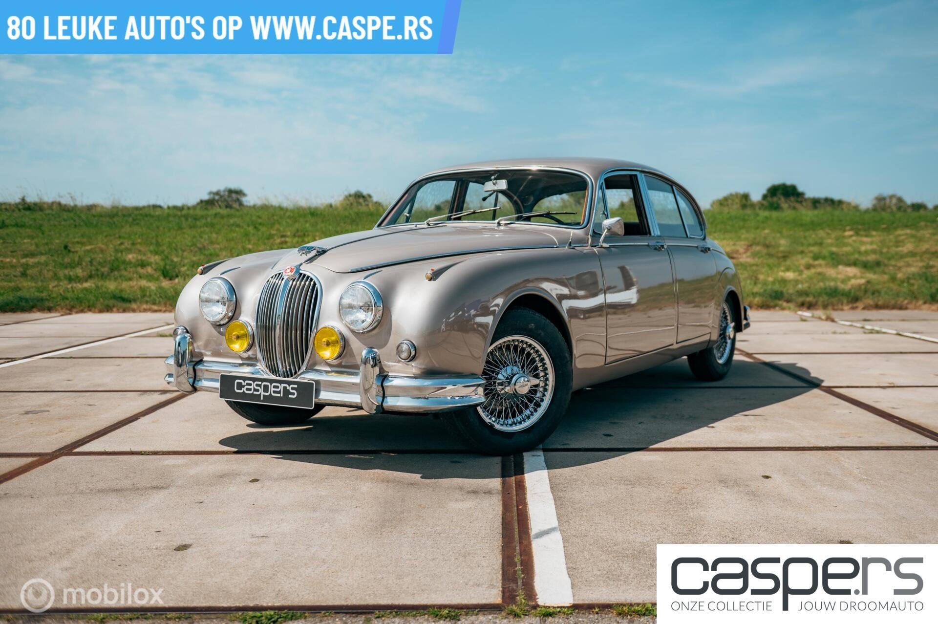 Jaguar MK2 3.4L | Origineel NL geleverd | Gerestaureerd, Auto's, Achterwielaandrijving, Gebruikt, Overige modellen, 4 stoelen