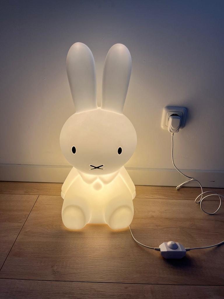 Nijntje Nachtlampje Dimbare Lamp Kinderkamer, Ophalen of Verzenden, Zo goed als nieuw, Lamp