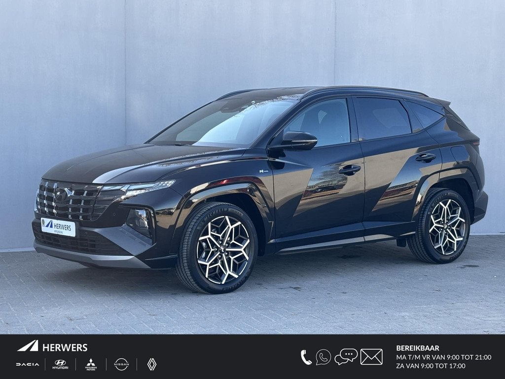 Hyundai Tucson 1.6 T-GDI HEV 230pk N Line Edition Automaat /, Auto's, Hyundai, Gebruikt, Euro 6, 4 cilinders, 1650 kg