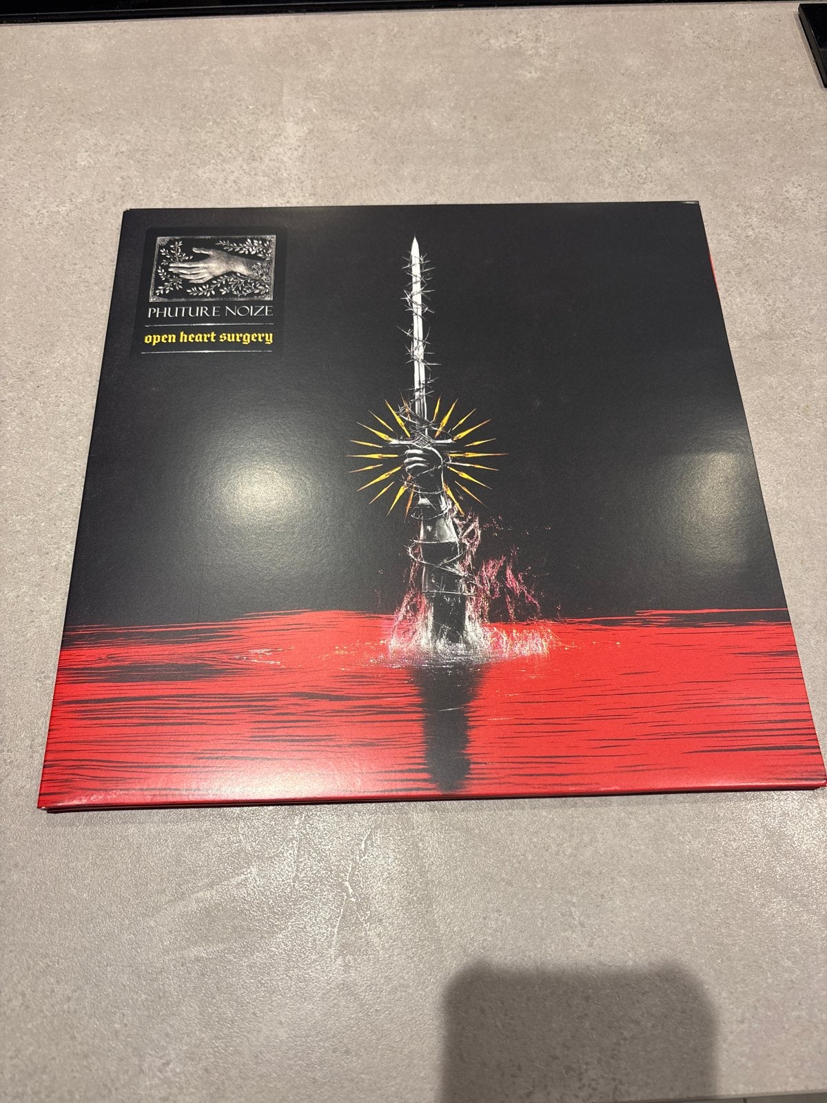 Phuture Noize - Open Heart Surgery LP (Rood Vinyl), LP, Colored vinyl, Ophalen of Verzenden, Zo goed als nieuw
