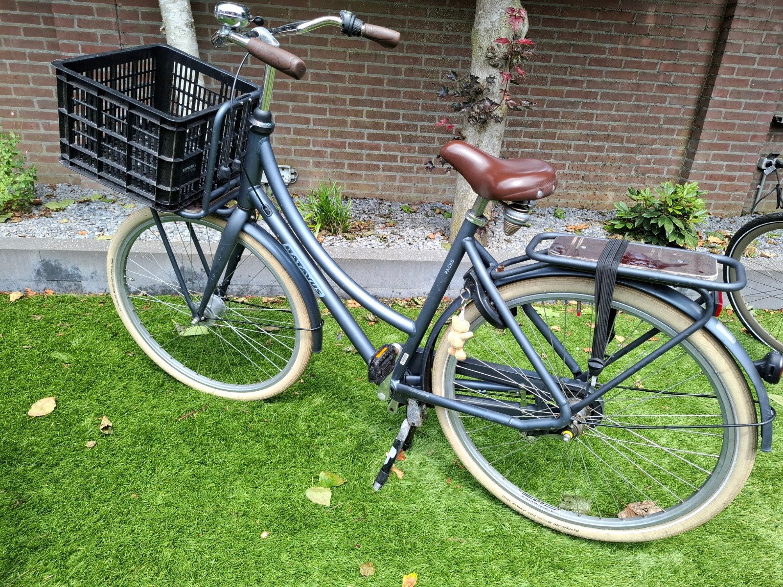 Batavus PackD Damesfiets 55cm - 3 versnellingen, Ophalen, Terugtraprem, 53 tot 56 cm, Versnellingen