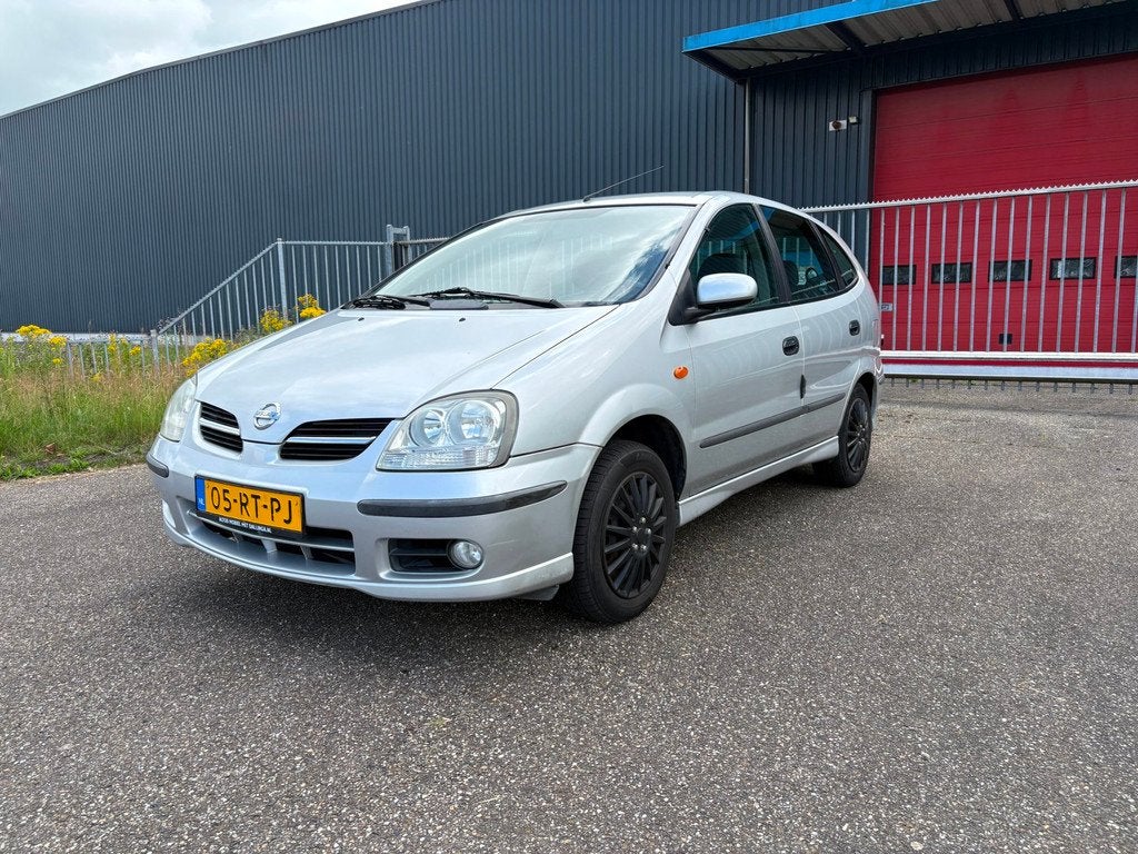 Nissan Almera Tino 1.8 Acenta NWE. APK 06-07-2027, Auto's, Nissan, 4 cilinders, Almera Tino, 116 pk, Origineel Nederlands