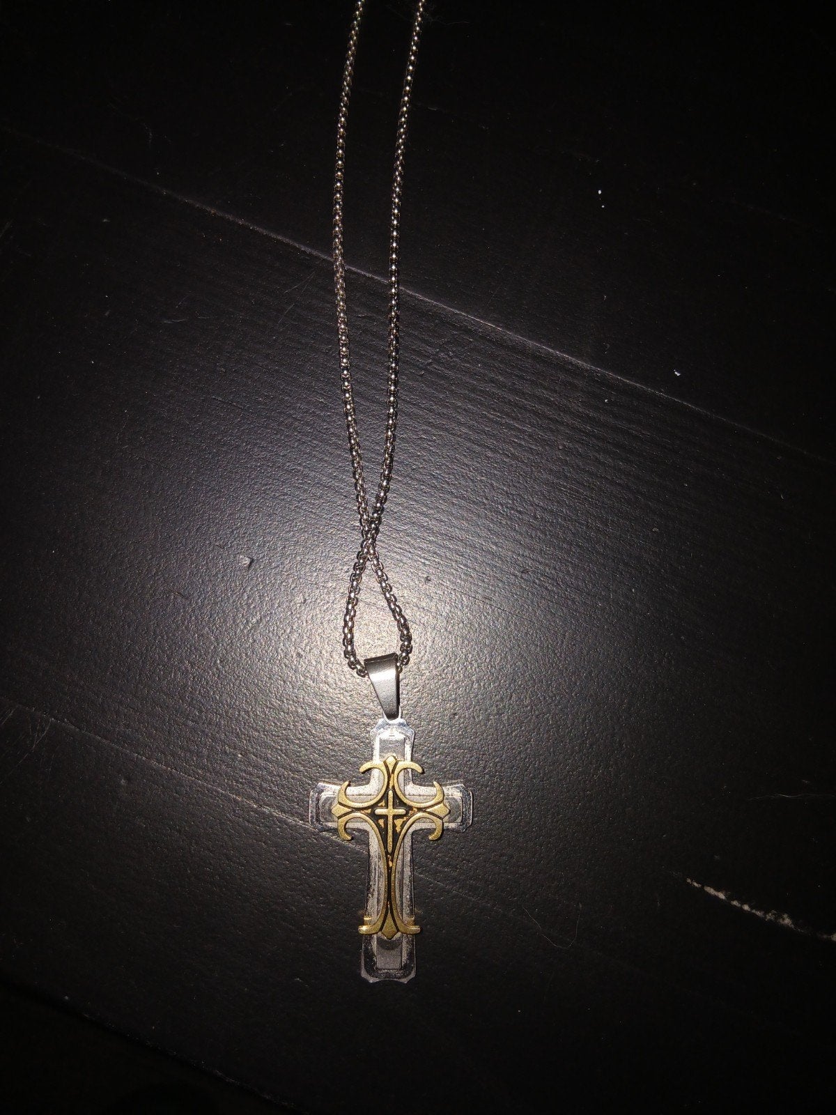 Gouden horloge, ketting en armband set, Ophalen, Gebruikt, Polshorloge, Goud
