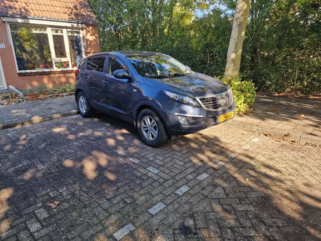 Kia KIA 2012 Blauw, Auto's, Kia, 4 cilinders, Blauw, Leder en Stof, 163 pk