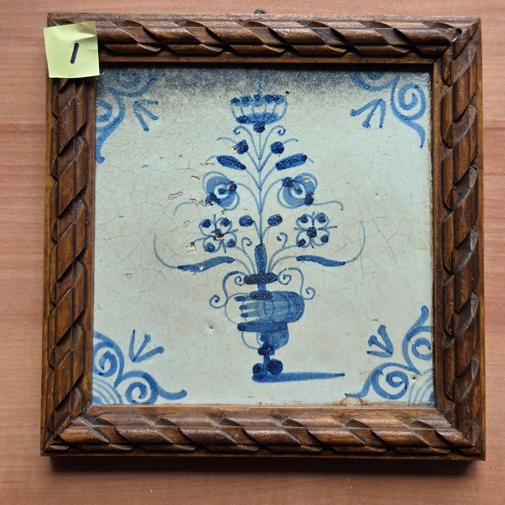 Antieke Tegeltjes, Antiek en Kunst, Ophalen of Verzenden